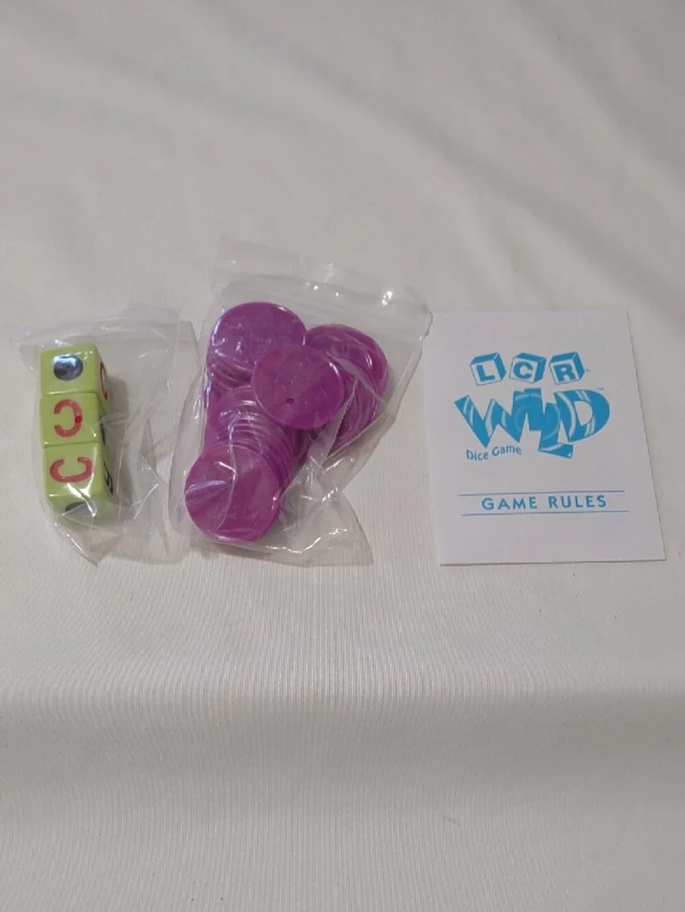 LCR Wild Dice Game
